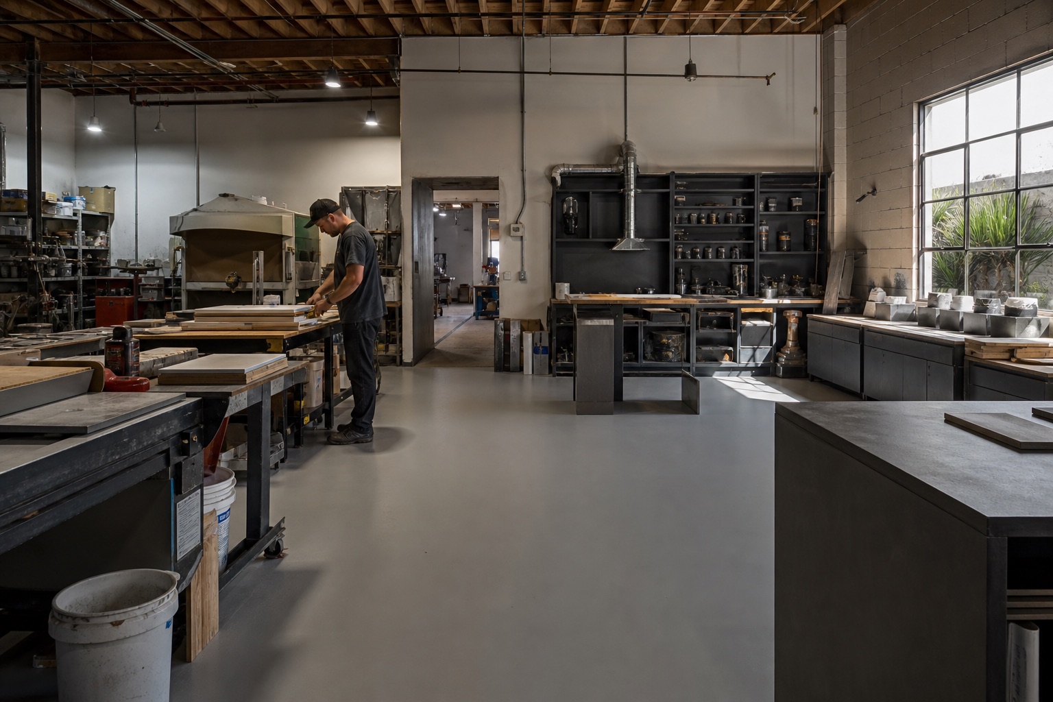 Small working showroom, a sample project visualization