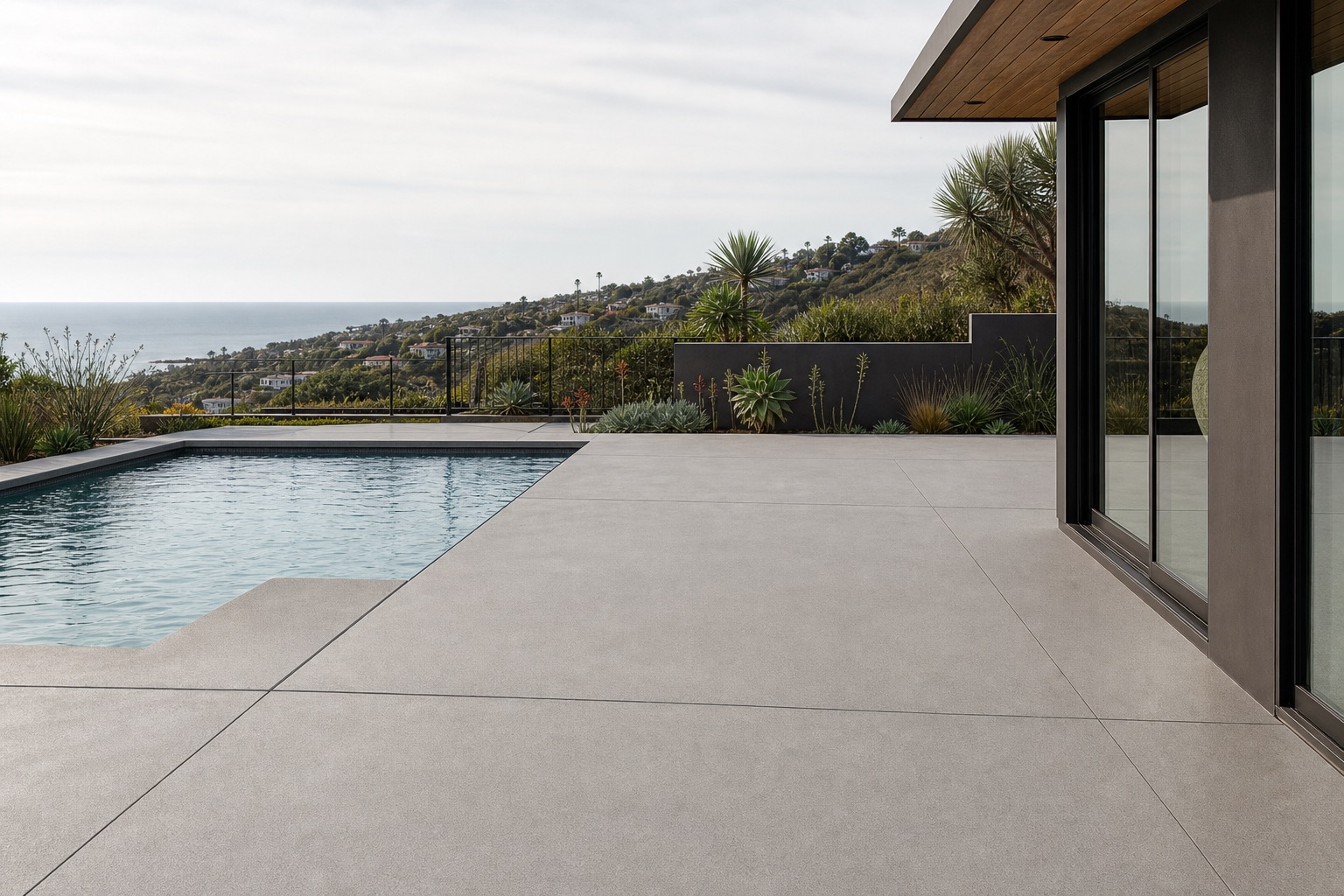 Coastal patio, a sample project visualization